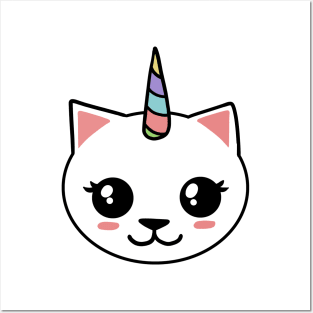 Unicorn Cat Posters and Art